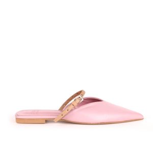 Sabot in pelle color rosa P9PF1