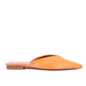 Sabot in glitter color arancio P7P1