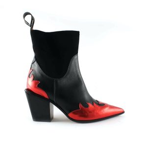 Stivale western color nero P1H73