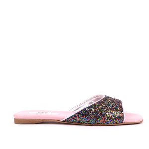 Ciabatta in pelle multicolor P7Z22