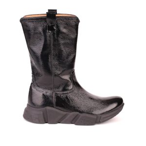 Stivale in pelle color nero N0T10