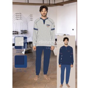 IRGE PIGIAMA M/L UOMO CALDO COTONE MII2411