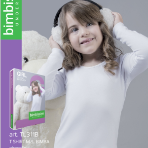 NOTTINGHAM MAGLIA BAMBINA M/L GIROCOLLO COTONE INTERLOCK TL311B