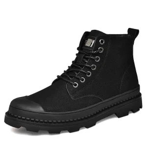 Anfibi militari in pelle