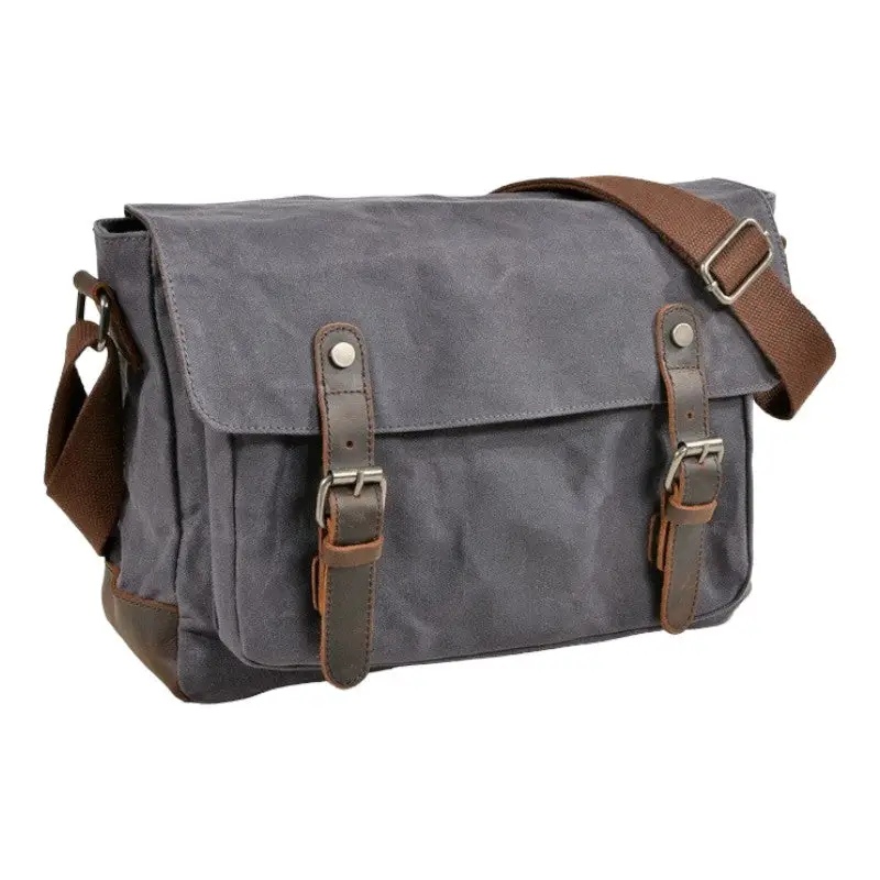 Borsa militare vintage impermeabile - immagine 4