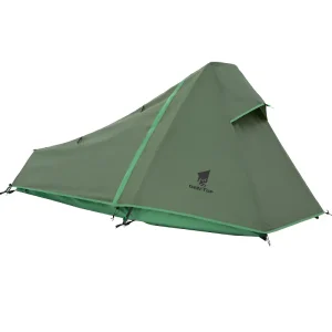 Tenda campeggio montagna